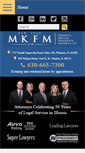 Mobile Screenshot of mkfmlaw.com